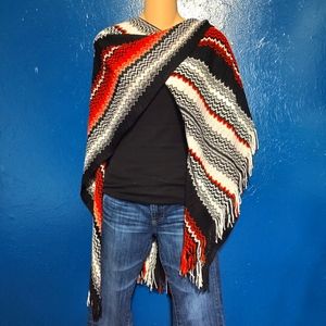 NWT Women's Missoni Knitted Pancho